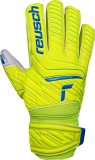 Reusch Attrakt Grip Finger Support 5270810 2001 white blue yellow front